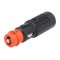 Mufa tata bricheta auto 16A 12-24VDC 12V/1x 15A neagra SCI A13-150C
