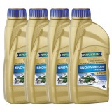 Cumpara ieftin Pachet 4 litri ulei Ravenol 2T Snowmobiles Fullsynth