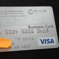 M1 R1 - Card bancar vechi 87 - piesa de colectie