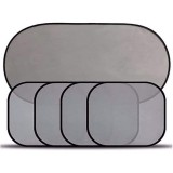 Cumpara ieftin Set 5 perdele auto pentru protectie solara, universale, culoare Neagra