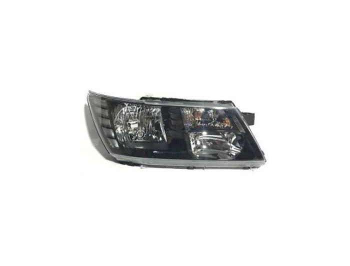 Far DODGE JOURNEY (JC), 09.2007-12.2020, FIAT FREEMONT (JC), 03.2011-, partea Dreapta, TYC, tip bec H11+HB3+tip bec P27/7W+W5W; electric; negru; cu d