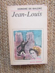 Jean-Louis - Honore de Balzac - Roman Beletristica