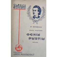 M. Eminescu, Opere postume - Geniu pustiu