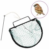Capcana Pasari vidaXL Verde 30cm Otel Reutilizabila Protectie Culturi Legume Fructe