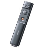 PRESENTER Baseus, wireless, laser 2.4 GHz, max. 100m, nu include baterie 1 x AAA, gri &quot;ACFYB-B0G&quot; (timbru verde 0.18 lei) - 6953156224742