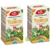 Pachet Vermicin (Antiparazitar) - Sirop Miere, Vit C si Propolis (D73) 100ml+100ml