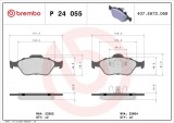 Set placute frana BREMBO P24055