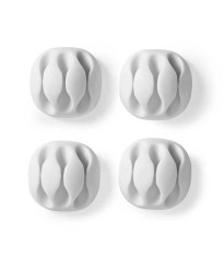 Cable Management Cable Clip Click and Go 4 pcs 3 Slots Maximum cable