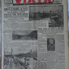 Viata, ziarul de dimineata; director: Rebreanu, 12 Mai 1942, frontul din rasarit