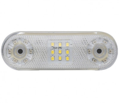 Lampa Gabarit Led 12-24V Cod 201806 Alb 080622-1 foto