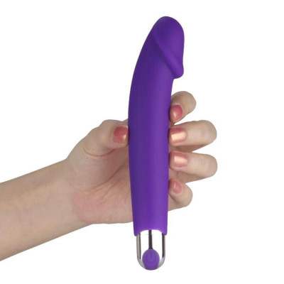 Vibrator Reincarcabil IJOY, Mov, 16.5 cm foto