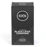 Set 12 Prezervative Black Condoms, Latex