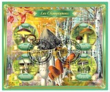 Cumpara ieftin Timbre Madagascar 2022, Set Complet Ciuperci, Colita + Bloc, Straine Dupa 1950