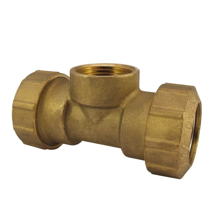 Racord din alamă pentru țeavă PE T-bucșă IG 32x 1&quot; x32