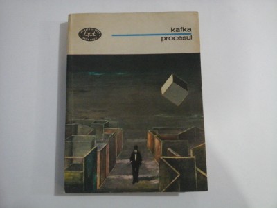 PROCESUL (roman) - Franz KAFKA - Editura Minerva Bucuresti, 1977 foto
