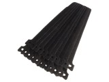 Brățară Velcro KSS WIRING 210x16mm Poliamidă Negru - 20 buc.