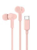 Belkin Usb-C Earbuds W/adjustable Volume Limiter Pink Android Devices|Apple Devices