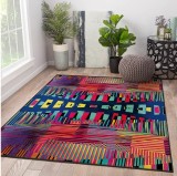 Covor Oyo Concept cu print digital baza tesuta Rezrail 80x140 cm, Resigilat, Grad A