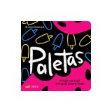 Paletas: A High Contrast Bilingual Book for Babies