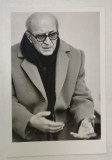 ALEXANDRU PALEOLOGU , PORTRET , GESTICULAND , FOTOGRAFIE , ANII &#039;80 - &#039; 90