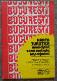 Bucuresti, municipiul, zona centrala, imprejurimi// harta turistica
