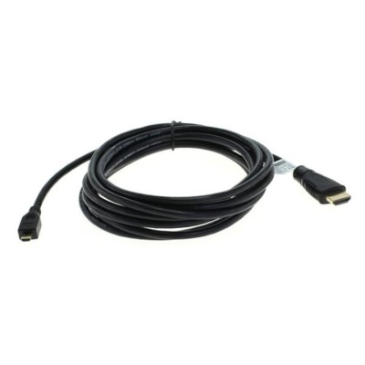 Cablu Celltek HDMI la Micro-HDMI cu retea 3m OD4.0 foto