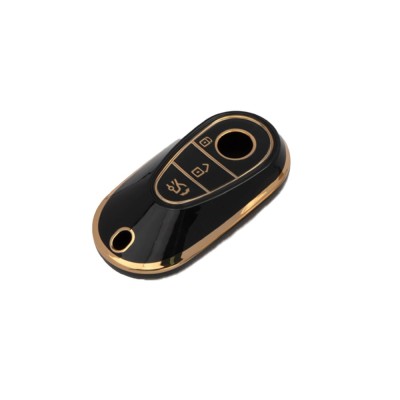 Husa de protectie Premium pentru cheie Mercedes-Benz, material TPU de inalta calitate, compatibila cu S-Class, C-Class, E-Class, G-Class, EQS, W223, W foto