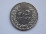 20 CENTAVOS 1972 COLUMBIA