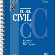 Codul civil Septembrie 2023 Ed. Spiralata - Dan Lupascu