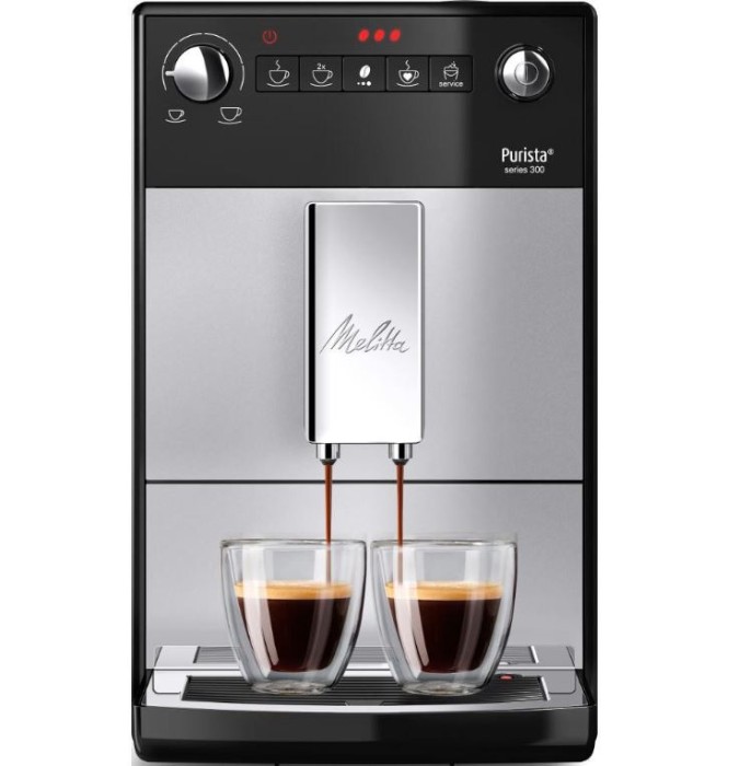 Espressor Automat Melitta Purista F23 0-101, 1450W, 15 bari, Argintiu