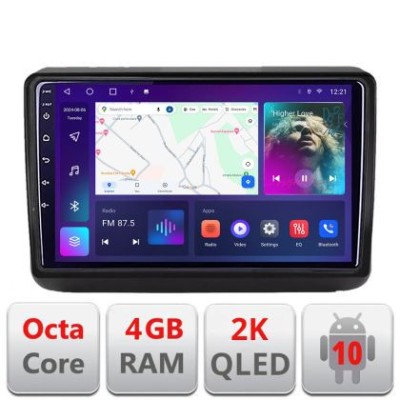 Navigatie Jeep Grand Cherokee 2014-2019 C-JGG Android Octa Core Ecran 2K QLED GPS 4G 4+32GB 360 KIT-JGG+EDT-E409-2K CarStore Technology foto