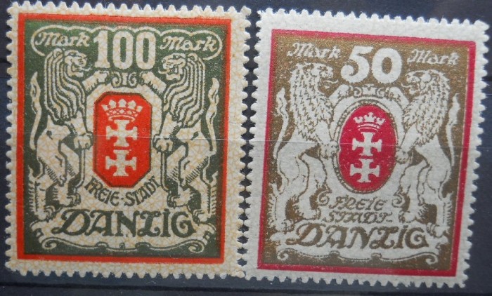 1922 SERIE DANZIG