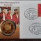 GERMANIA - FDC SI MEDALIE - CURTEA CONSTITUTIONALA FEDERALA KARLSRUHE, STARE UNC