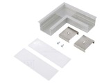 Conector 90&deg; Aluminiu Argintiu Anodat VARIO30-07