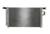 Condensator climatizare Hyundai Santa Fe, 03.2006-12.2012, motor 2.2 CRDI, 110kw/114 kw/145kw diesel, cutie automata, full aluminiu brazat, 715 (664)
