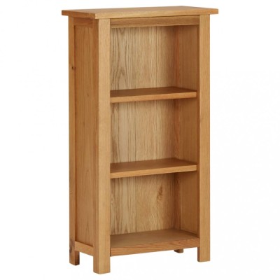 vidaXL Bibliotecă 45x22,5x82 cm, lemn masiv de stejar foto