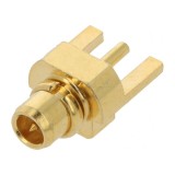 Soclu MMCX Mamă 50&Omega; Aurit PTFE