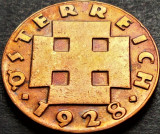 Cumpara ieftin Moneda istorica 2 GROSCHEN - AUSTRIA, anul 1928 * cod 559 A = excelenta, Europa