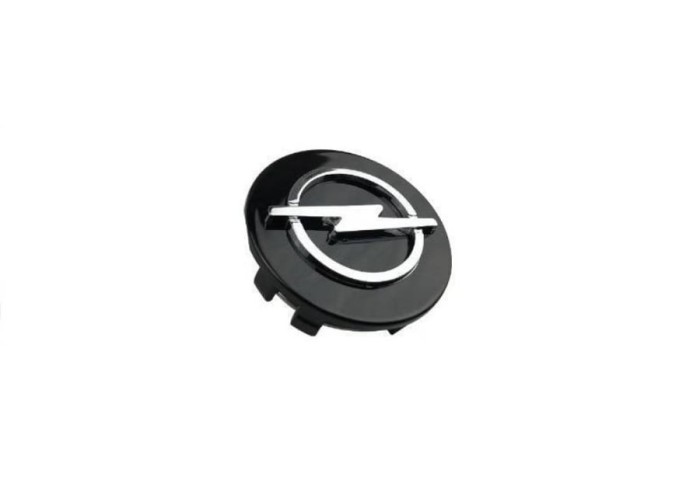 Capace jante Opel 58MM NEGRU
