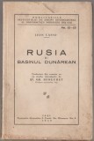 Leon Casso - Rusia si Bazinul Dunarean (Editie Princeps, 1930, Iasi) Carte Istorie, Netaiata