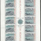 MONACO 1987 EUROPA CEPT - Arhitectura - BLOC cu 10 timbre-5 serii MNH**