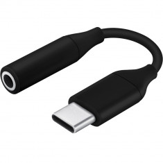 Adaptor Audio USB Type-C La 3.5mm Jack, Suport De 24bit/192kHz, Negru foto