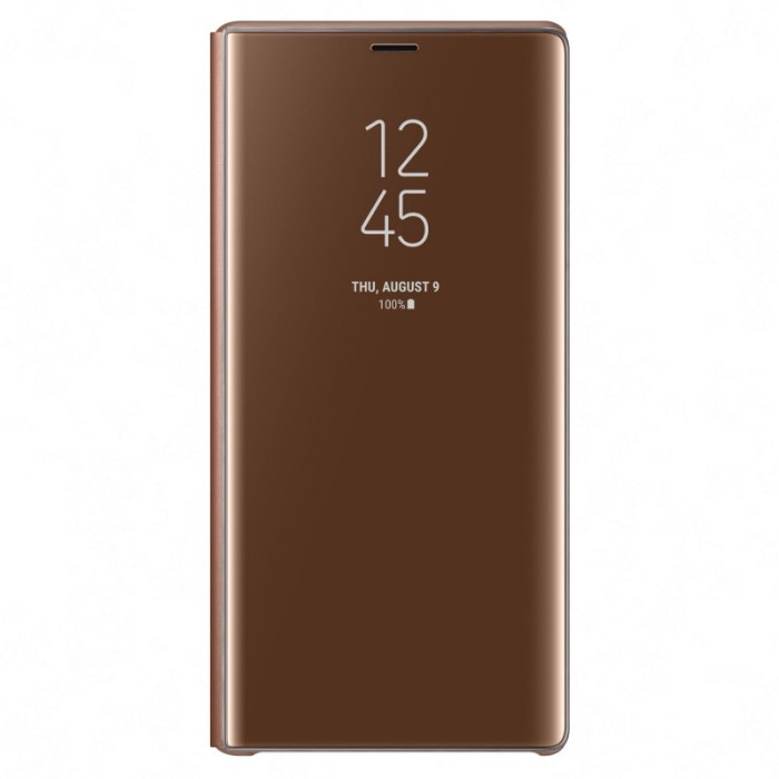 Husa Plastic Samsung Galaxy Note9 N960, Clear View, Maro EF-ZN960CAEGWW