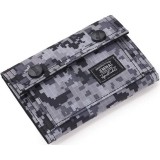Portofel Barbati, Zamo&reg;, Army, Material Textil, Inchidere Velcro, 5 Compartimente, 13x9x1.5cm, Camuf