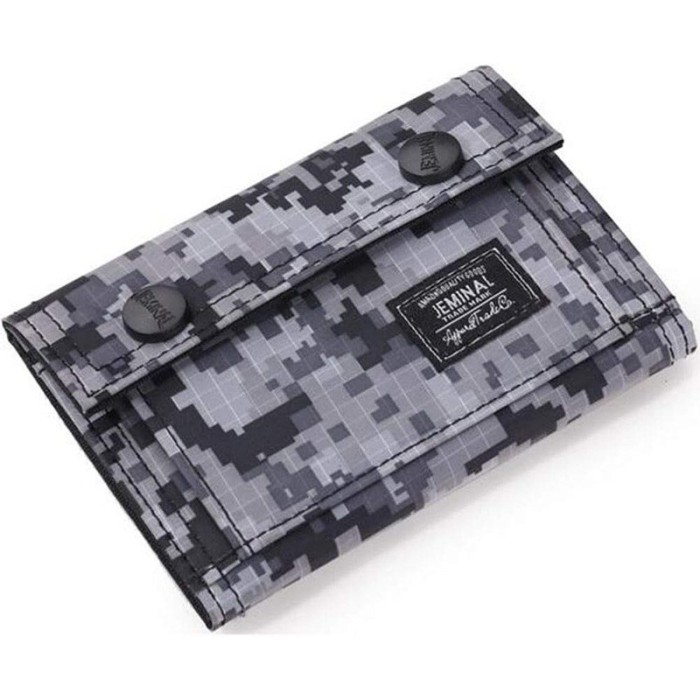 Portofel Barbati, Zamo&reg;, Army, Material Textil, Inchidere Velcro, 5 Compartimente, 13x9x1.5cm, Camuf