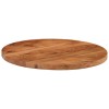 Blat de masă rotund, &Oslash;40x3,8 cm, lemn masiv de acacia
