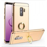 Husa protectie pentru Samsung Galaxy J5 2017 Luxury Gold Plated cu Inel de sustinere, MyStyle