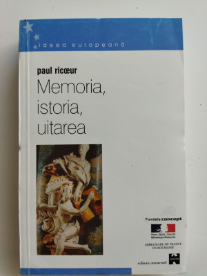 Paul Ricoeur, Memoria, istoria, uitarea foto