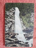 Carte postala, Cascada Urlatoarea, Sinaia, perioada interbelica