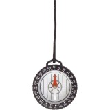 Busola Tactica Profesionala Mil-Com cu Snur, Diametru 5cm, Compacta, Vanatoare, Camping, Drumetii, Supravietuire